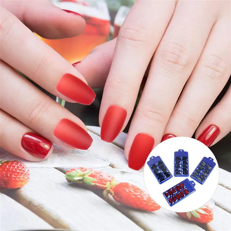 480Pcs False Nails Solid Color Matte Fake Nails Tips False Nails Full Cover For Women Long Nail Tips Manicure Decoration
480Pcs False Nails Solid Color Matte Fake Nails Tips False Nails Full Cover For Women Long Nail Tips Manicure Decoration
