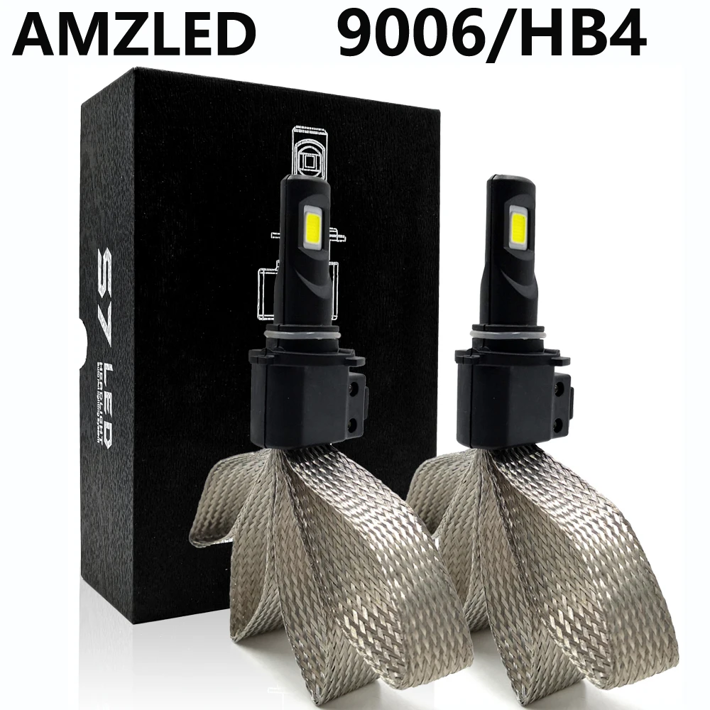 AMZLED 9006 HB4 налобный фонарь комплект автомобильных фар Светодиодные лампы 6000K безвентиляторный мини размер 55 Вт 12000 лм/пара 9006 HB4 S7 яркие автомо...
AMZLED 9006 HB4 налобный фонарь комплект автомобильных фар Светодиодные лампы 6000K безвентиляторный мини размер 55 Вт 12000 лм/пара 9006 HB4 S7 яркие автомо...