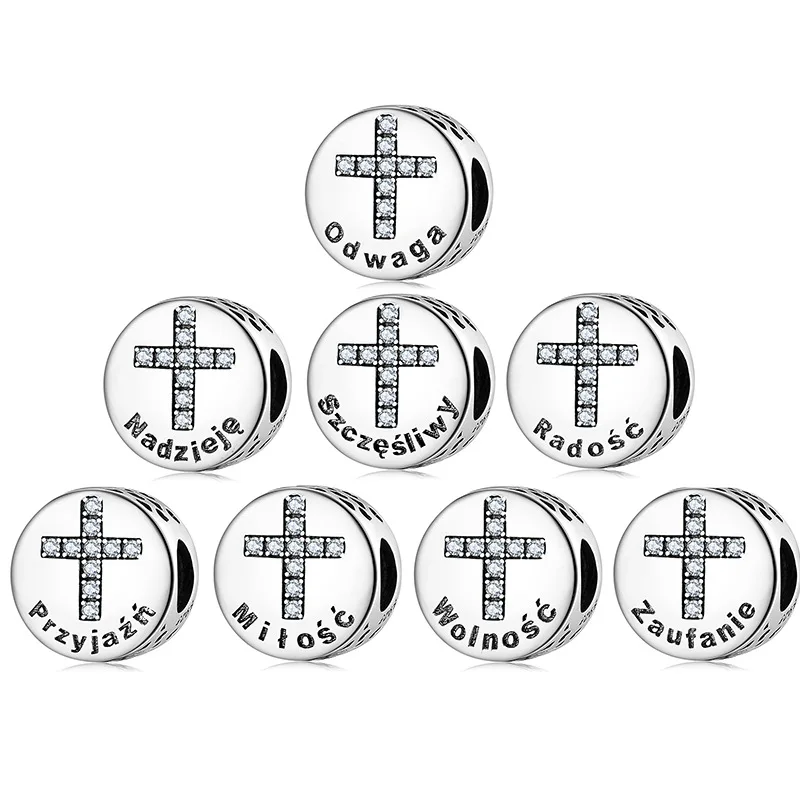 MEETSOFT Classic 925 Sterling Silver Hope Round Letter Beads of DIY handmade Making Fine Jewelry Bracelect components Accessory
MEETSOFT Classic 925 Sterling Silver Hope Round Letter Beads of DIY handmade Making Fine Jewelry Bracelect components Accessory