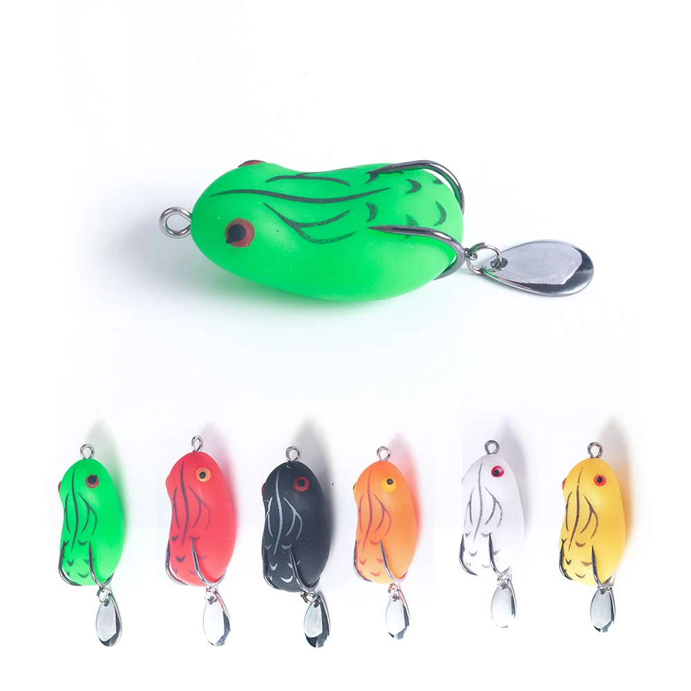 4.2cm 8g 5cm 14g Rubber Frog Fishing Lures With balance weight Spoon Snakehead Lure Floating Artificial Bait
4.2cm 8g 5cm 14g Rubber Frog Fishing Lures With balance weight Spoon Snakehead Lure Floating Artificial Bait