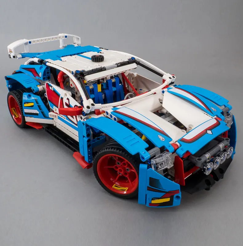 

Rally Racing Car ed 42077 Creator Expert Technical Car Building Blocks 1058pcs Bricks Kids Toys Christmas Gifts