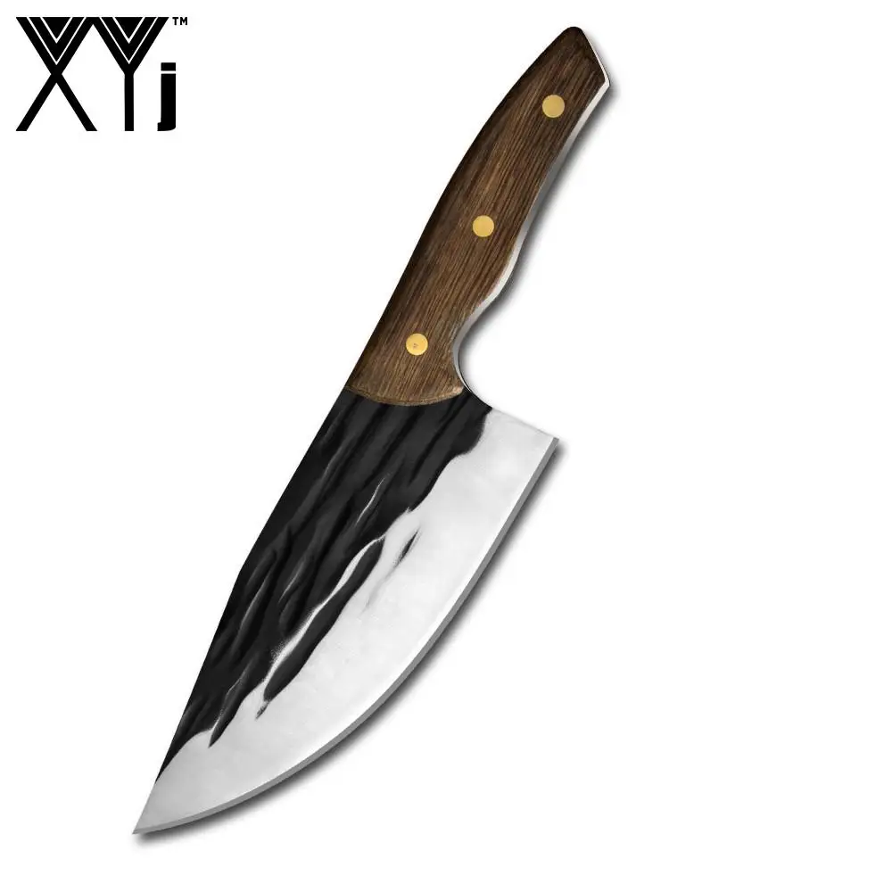 XYj Kitchen Knife Ergonomic Wooden Handle Chef Knife Slicing Knife Meat Chopping Knife 7Inch/7.5Inch High Carbon High Quality
XYj Kitchen Knife Ergonomic Wooden Handle Chef Knife Slicing Knife Meat Chopping Knife 7Inch/7.5Inch High Carbon High Quality