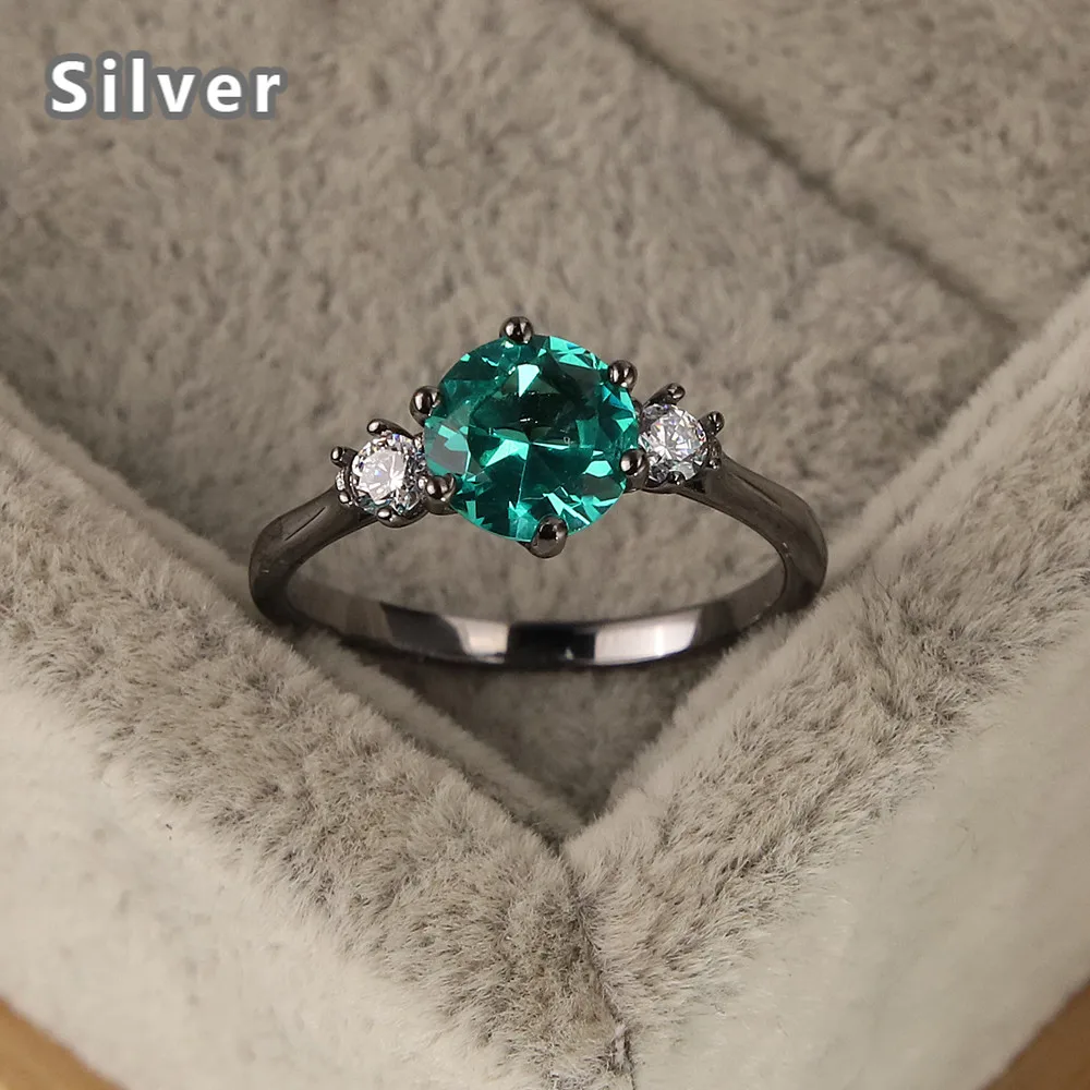 Hot selling the European and American fashion 925 sterling silver ring platinum zircon blackish green ms crystal jewelry gifts
Hot selling the European and American fashion 925 sterling silver ring platinum zircon blackish green ms crystal jewelry gifts