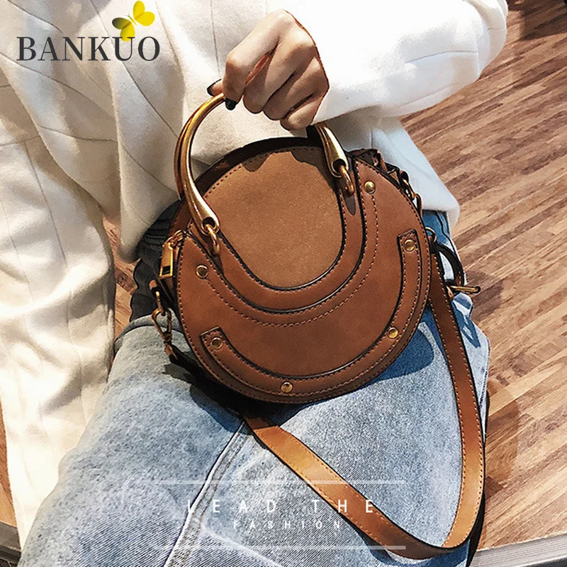 BANKUO Fashion Women's Shoulder Bag New 2021 PU Vintage Rivet Shoulder Bags for Women Zipper Crossbody Bags Sewing Thread X364
BANKUO Fashion Women's Shoulder Bag New 2021 PU Vintage Rivet Shoulder Bags for Women Zipper Crossbody Bags Sewing Thread X364
