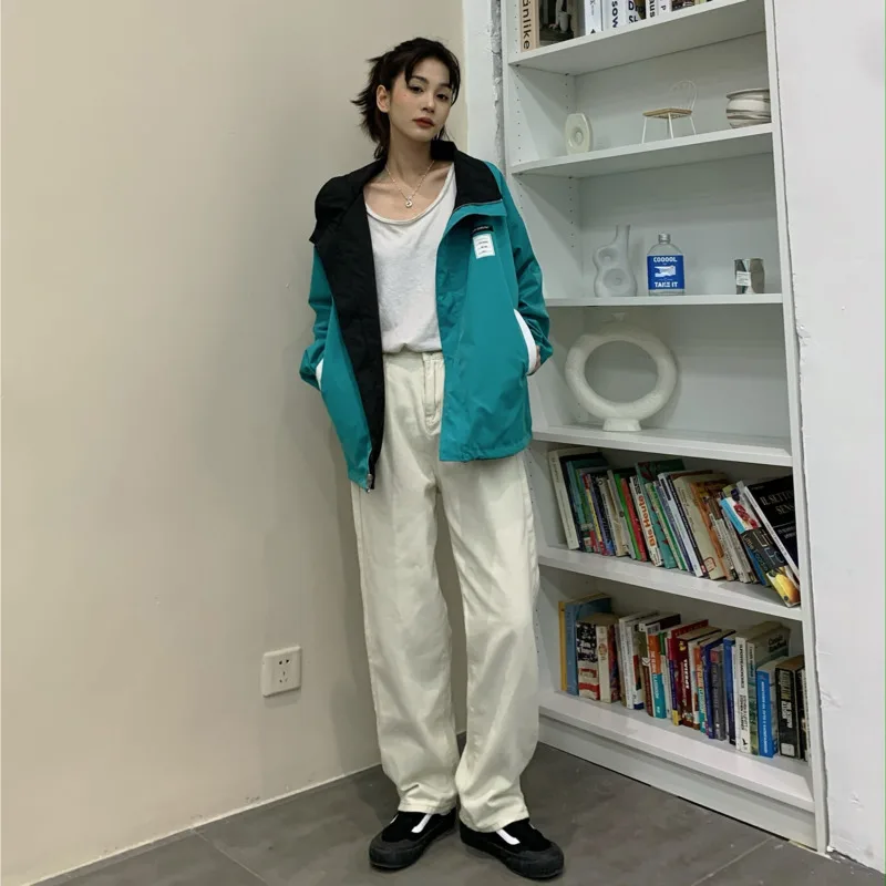 Wear salt coat on both sides, women's fashion 2021 spring and Autumn New Korean loose and versatile BF thin windbreaker
Wear salt coat on both sides, women's fashion 2021 spring and Autumn New Korean loose and versatile BF thin windbreaker