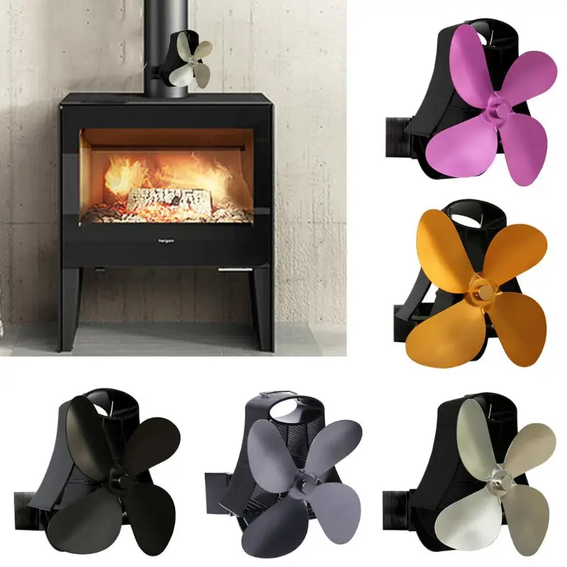 Wall Mounted Heat Self-Powered Fireplace Stove Fan Quiet 4 Blades Efficiently Warm Large Room Wood Log Burner Eco Friendly
Wall Mounted Heat Self-Powered Fireplace Stove Fan Quiet 4 Blades Efficiently Warm Large Room Wood Log Burner Eco Friendly