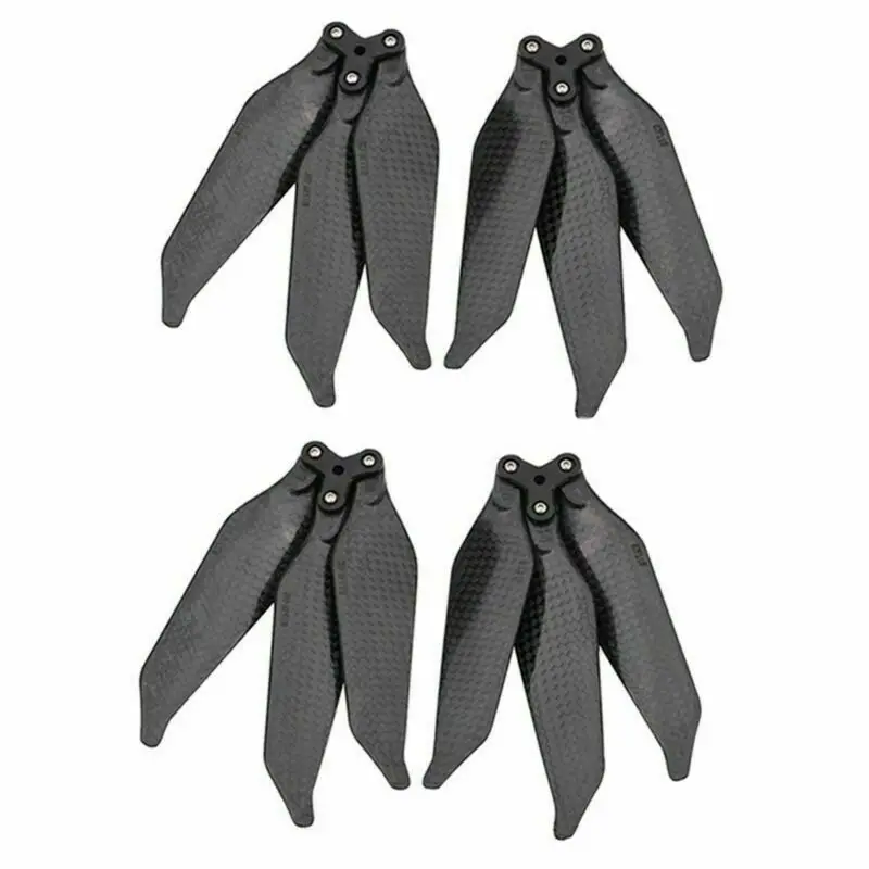 2Pairs Ultra Strong Carbon Fiber 3-Blade Foldable Quick-Release Propellers Replacement Spare Parts For DJI Mavic Pro Drones
2Pairs Ultra Strong Carbon Fiber 3-Blade Foldable Quick-Release Propellers Replacement Spare Parts For DJI Mavic Pro Drones