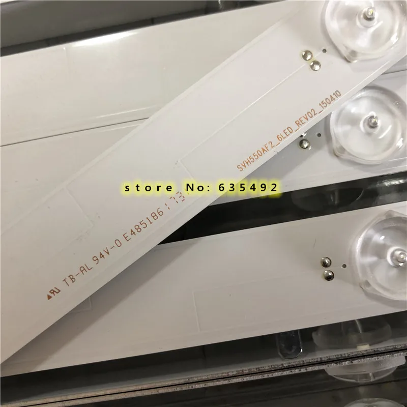 1set=10pcs LED strip for LED55K320U LED55K560U LED55EC620UA strip SVH550AF2_6LED_REV02_150410 lcd screen HD550DU-B5
1set=10pcs LED strip for LED55K320U LED55K560U LED55EC620UA strip SVH550AF2_6LED_REV02_150410 lcd screen HD550DU-B5