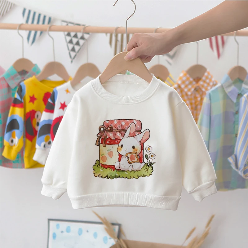 Latest Cute Anime Toddler Sweatshirt Cartoon Anime Rabbit Print Pattern Boys And Girls Clothes Casual Long Sleeve Clothing
Latest Cute Anime Toddler Sweatshirt Cartoon Anime Rabbit Print Pattern Boys And Girls Clothes Casual Long Sleeve Clothing
