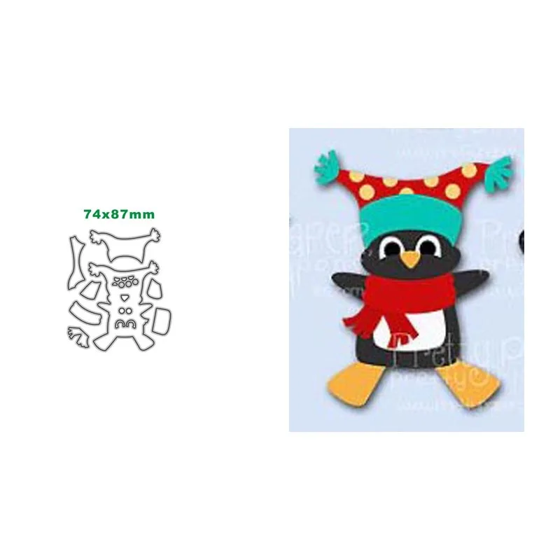 Metal Cutting Dies Christmas Penguin Stencil Scrapbooking DIY Album Stamp Paper Card Embossing Decor Craft
Metal Cutting Dies Christmas Penguin Stencil Scrapbooking DIY Album Stamp Paper Card Embossing Decor Craft