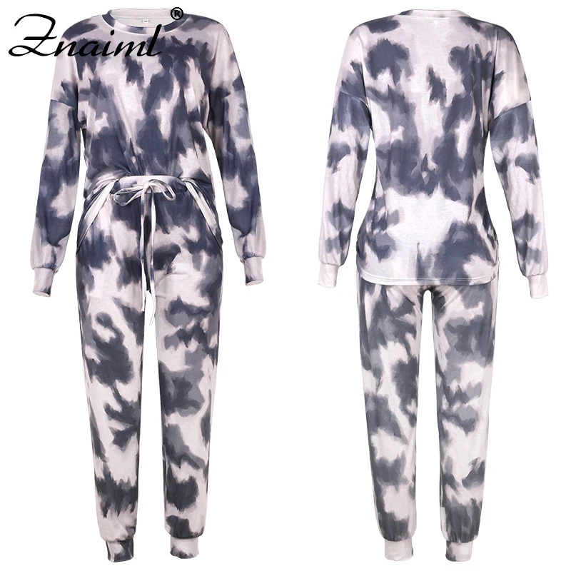 Znaiml Autumn Women Tie-Dye Printed Two Piece Tracksuit Casual Long Sleeve Sweatshirt Tops And Drawstring Jogger Pants Outfits
Znaiml Autumn Women Tie-Dye Printed Two Piece Tracksuit Casual Long Sleeve Sweatshirt Tops And Drawstring Jogger Pants Outfits