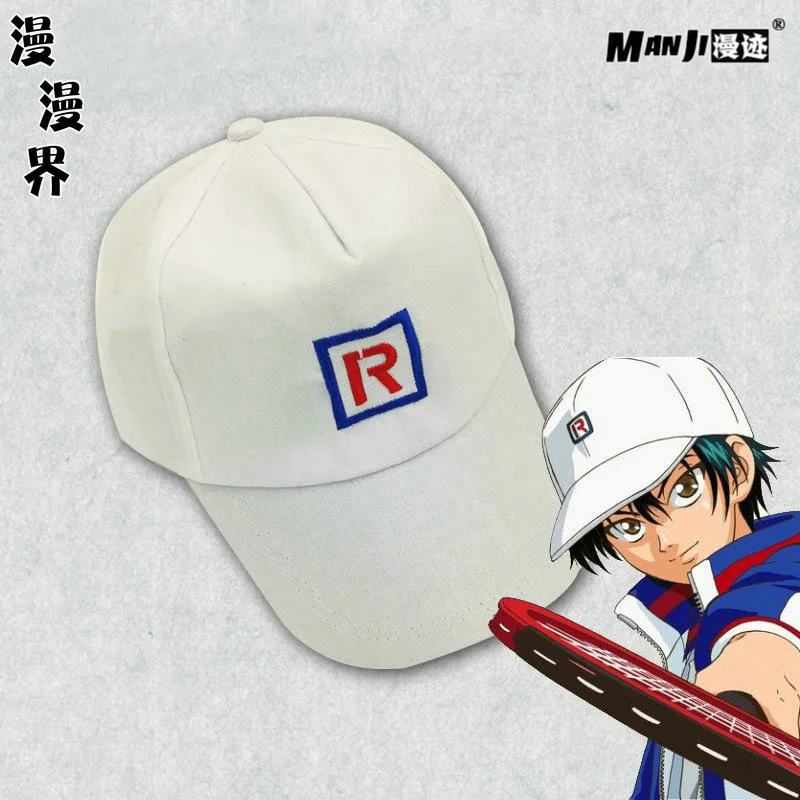 Anime New prince of tennis Ryoma Echizen Cap Men Women Student Cosplay Costume Fashion Baseball Hat Student Props Xmas Gifts
Anime New prince of tennis Ryoma Echizen Cap Men Women Student Cosplay Costume Fashion Baseball Hat Student Props Xmas Gifts