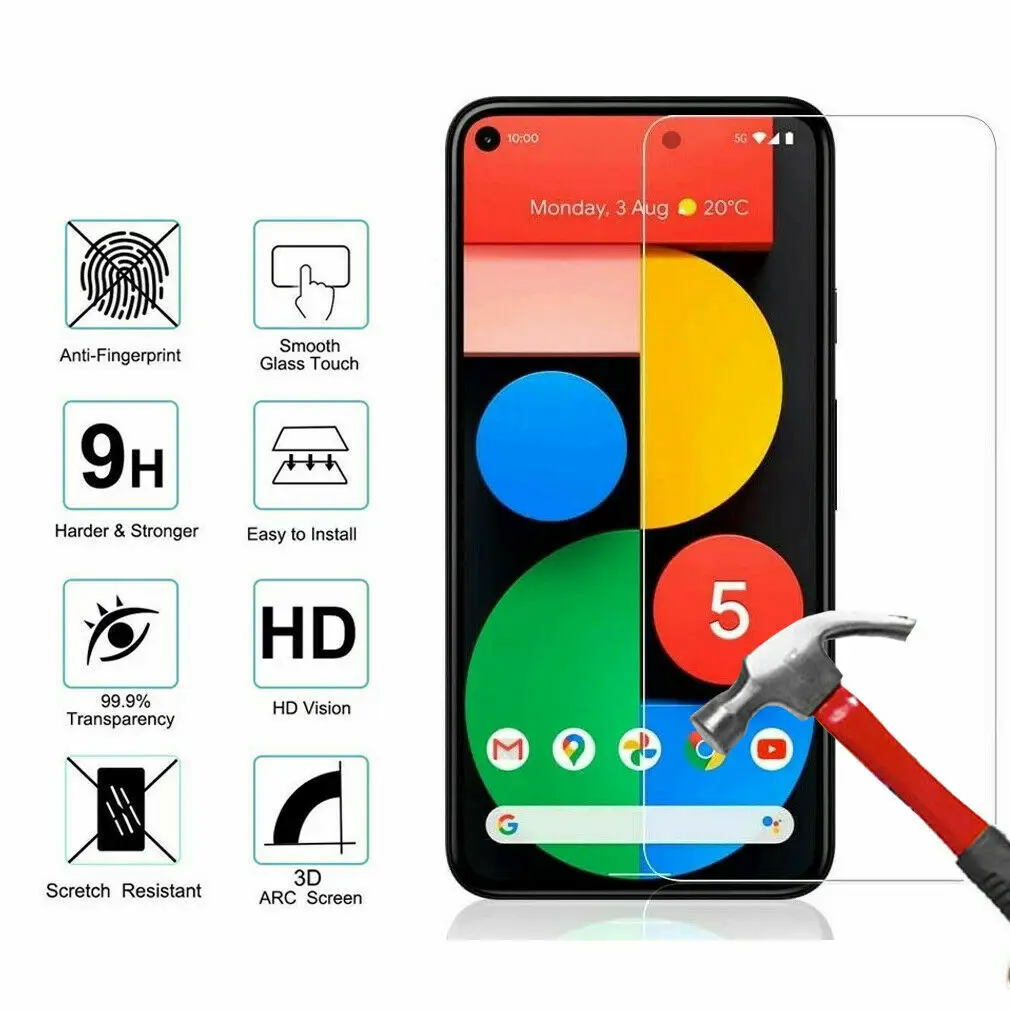 For Google Pixel 2 3 XL 3A XL 4 XL 4A 5 5G 6 TEMPERED GLASS Screen Protector Cover
For Google Pixel 2 3 XL 3A XL 4 XL 4A 5 5G 6 TEMPERED GLASS Screen Protector Cover