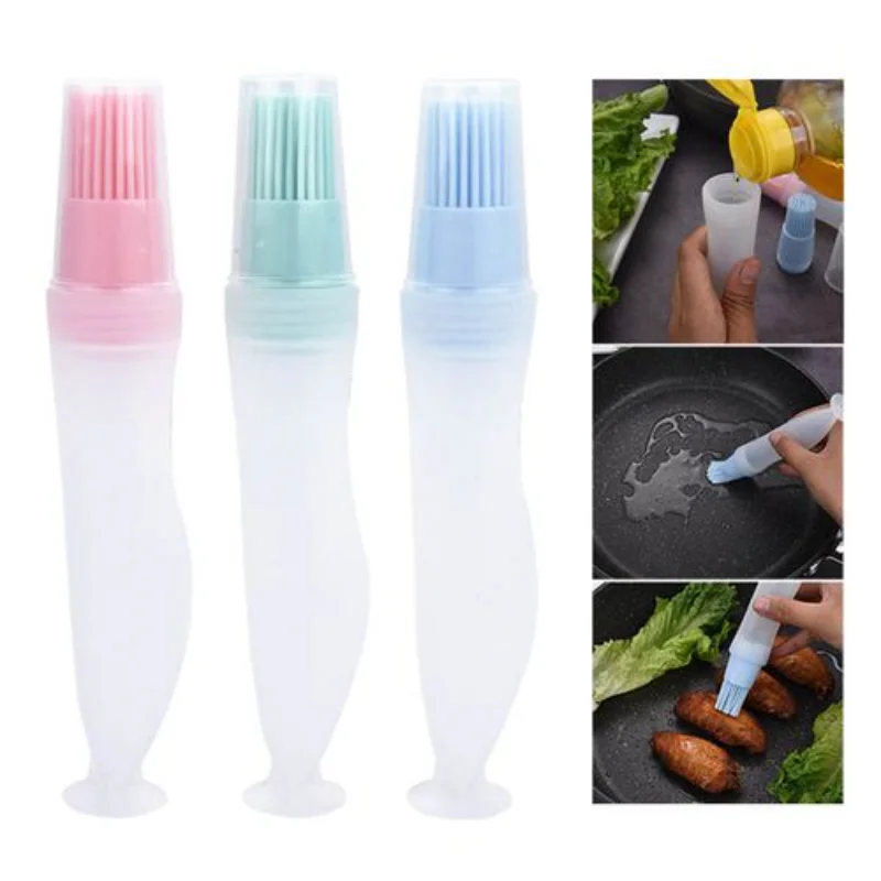 1Pcs Silicone Portable BBQ Brush Baking Accessories Temperature Resistant Oil Bottle Brush Kitchen Gadgets Baking Accessories
1Pcs Silicone Portable BBQ Brush Baking Accessories Temperature Resistant Oil Bottle Brush Kitchen Gadgets Baking Accessories