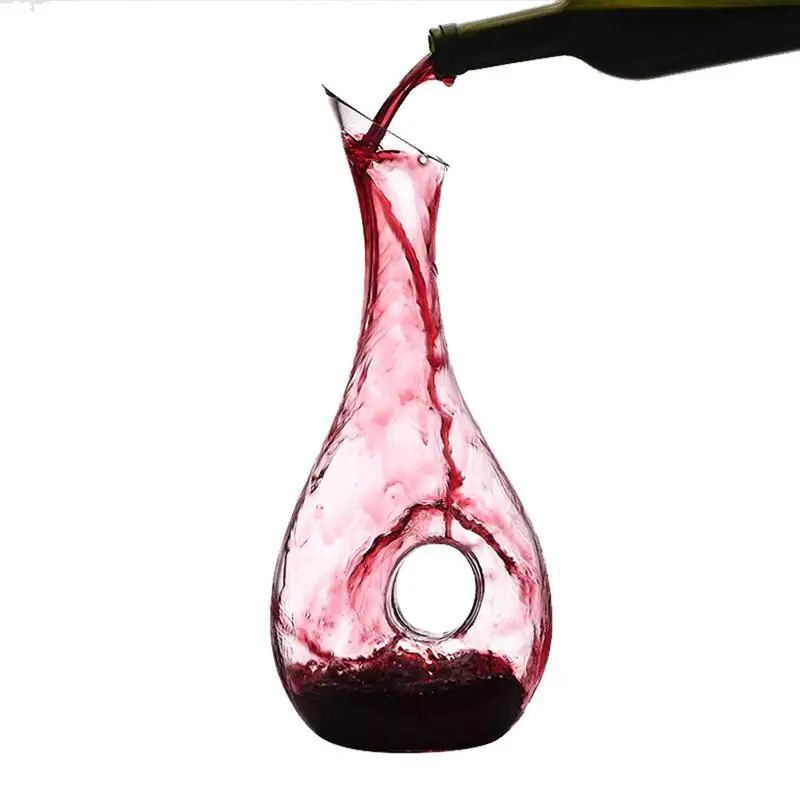 1200ml Crystal Clear Glass Wine Decanter Red Wine Brandy Champagne Jug Pourer Aerator Container Carafe
1200ml Crystal Clear Glass Wine Decanter Red Wine Brandy Champagne Jug Pourer Aerator Container Carafe