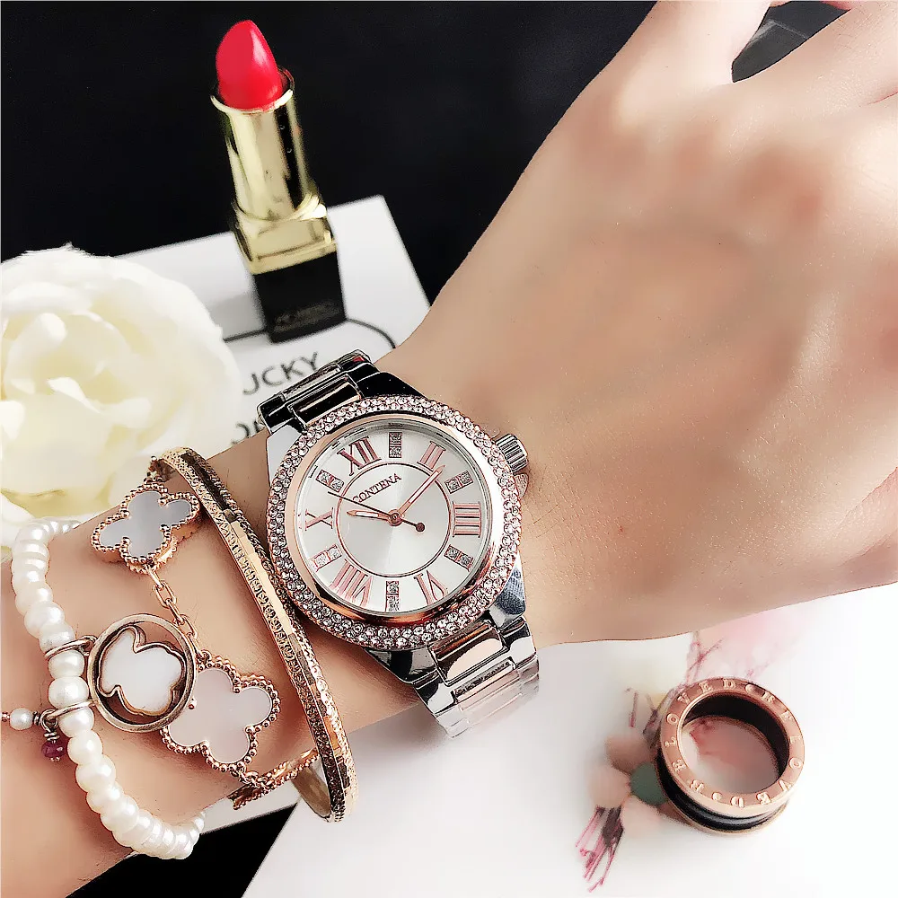 2020 New Luxury Rose Gold Watch Women Watches Ladies Creative Steel Women's Bracelet Watches Female Clock
2020 New Luxury Rose Gold Watch Women Watches Ladies Creative Steel Women's Bracelet Watches Female Clock