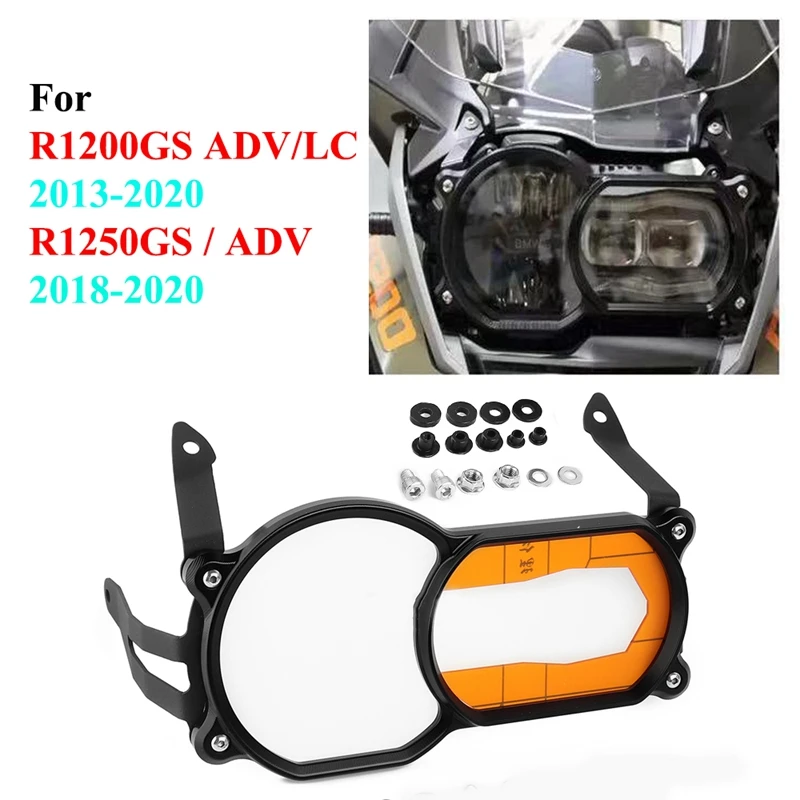 Motorcycle Headlight Grille Cover Headlamp Guard Protector For-BMW R1200GS R1250GS ADV / LC 2013-2020
Motorcycle Headlight Grille Cover Headlamp Guard Protector For-BMW R1200GS R1250GS ADV / LC 2013-2020