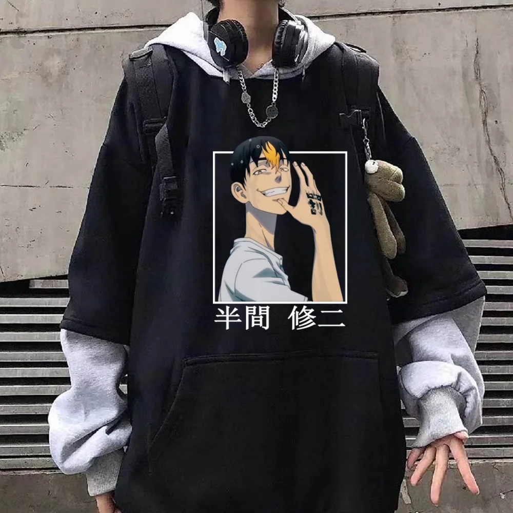 2021 Tokyo Revengers Anime Shuji Hanma Hoodie Sweatshirts Autumn Winter Fleece Hoodies Harajuku Streetwear Clothing Unisex
2021 Tokyo Revengers Anime Shuji Hanma Hoodie Sweatshirts Autumn Winter Fleece Hoodies Harajuku Streetwear Clothing Unisex