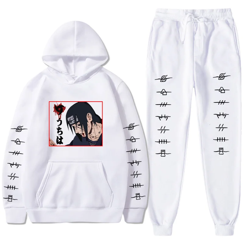 Men 2-piece set Streetwear Hoodies Sets Japanese Anime Hatake Kakashi Hoodie trousers jogging sports suit mens tracksuit
Men 2-piece set Streetwear Hoodies Sets Japanese Anime Hatake Kakashi Hoodie trousers jogging sports suit mens tracksuit