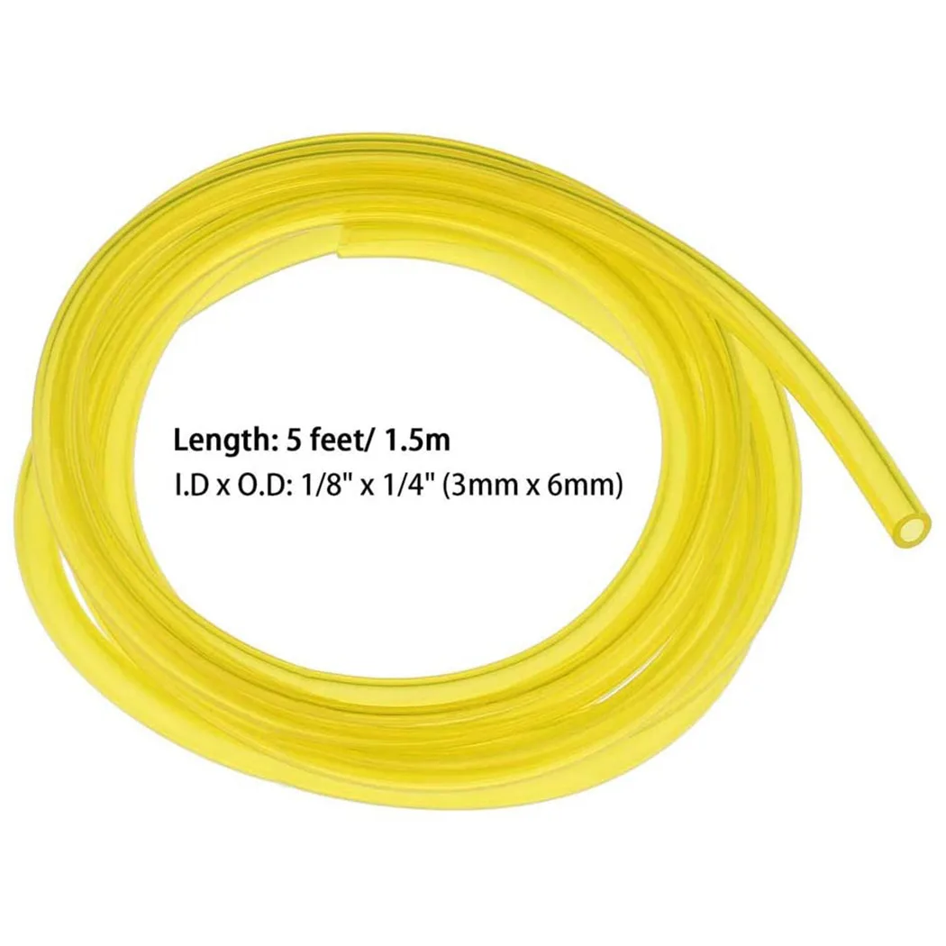 20 Feet Fuel Line Hose Lawn Mower Parts Set Anti-hardening For 2 Cycle Small Engine
20 Feet Fuel Line Hose Lawn Mower Parts Set Anti-hardening For 2 Cycle Small Engine