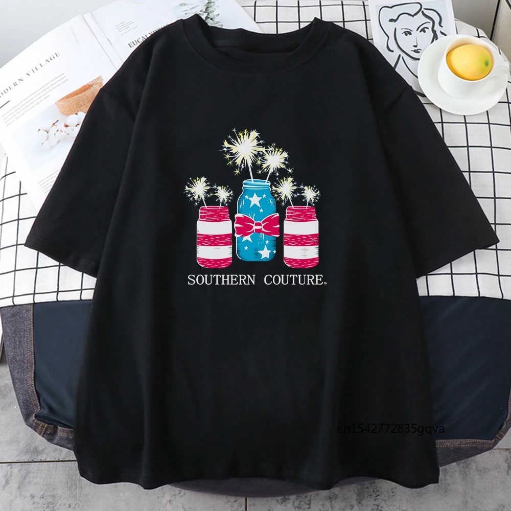 Bottle with Fireworks Prints T-Shirts Women'S Fitted Streetwear Creativity Soft Clothes Loose O-Neck T-Shirt Woman
Bottle with Fireworks Prints T-Shirts Women'S Fitted Streetwear Creativity Soft Clothes Loose O-Neck T-Shirt Woman