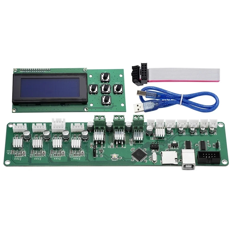 Melzi 2.0 mainboard PCB ATMEGA 1284P P802M Motherboard X3A XY-100 Controller Melzi 2.0 2004LCD For Tronxy 3D printer DIY parts
Melzi 2.0 mainboard PCB ATMEGA 1284P P802M Motherboard X3A XY-100 Controller Melzi 2.0 2004LCD For Tronxy 3D printer DIY parts
