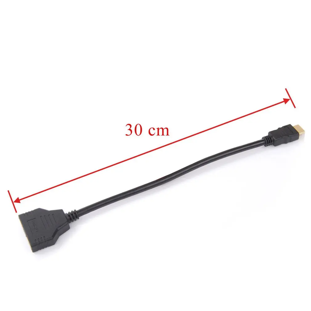 1 in 2 Out HDMI-compatible Converter Connect Cable Cord 2 Dual Port Y Splitter 1080p Bundle 1 Polybag Male-female ,speakon
1 in 2 Out HDMI-compatible Converter Connect Cable Cord 2 Dual Port Y Splitter 1080p Bundle 1 Polybag Male-female ,speakon