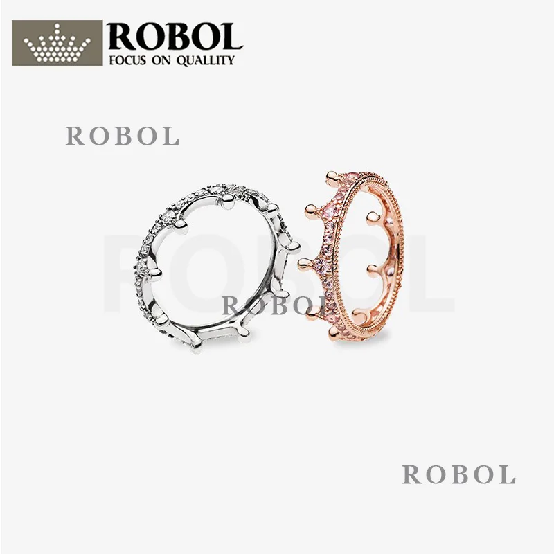 DoubleCrownsSparklingRingSet высококачественный бутик 925 Стерлинговое Серебро набор колец, новые осенние ювелирные изделия, романтические и чистые
DoubleCrownsSparklingRingSet высококачественный бутик 925 Стерлинговое Серебро набор колец, новые осенние ювелирные изделия, романтические и чистые