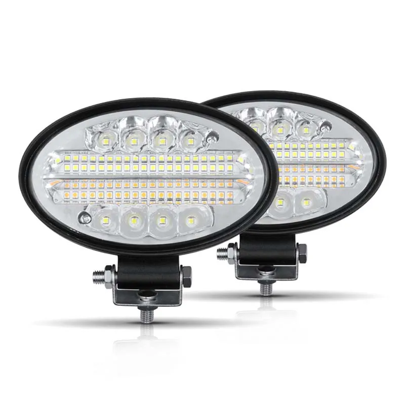 New Oval Led Work Light 144W Auto Accessories White Amber / Blue Red Daytime Running Lights Offroad Vehicle Driving Lamp 12V
New Oval Led Work Light 144W Auto Accessories White Amber / Blue Red Daytime Running Lights Offroad Vehicle Driving Lamp 12V