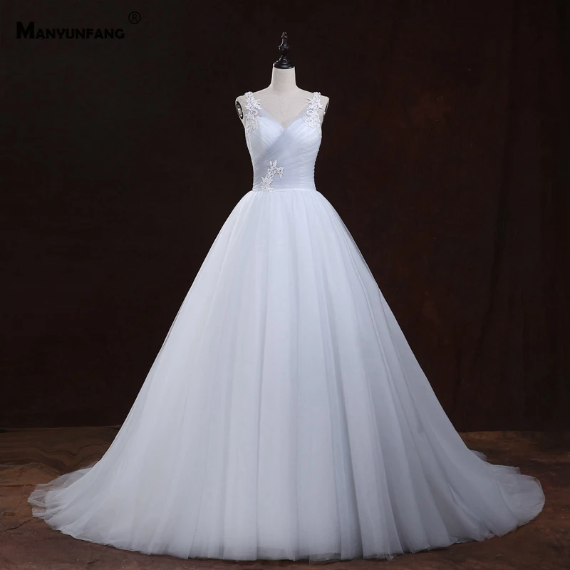 Vestido De Noiva 2021 New Arrival V-Neck Lace Appliques Tulle Chapel Train Bridal Ball Gown Elegant Sleeveless Wedding Dress
Vestido De Noiva 2021 New Arrival V-Neck Lace Appliques Tulle Chapel Train Bridal Ball Gown Elegant Sleeveless Wedding Dress