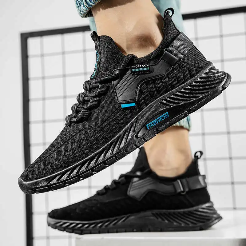 Running Shoes Men Low Top Fly Weaving Sneakers Male Lace Up Non-slip Sport Man Platforms Ultralight Men's Sports Footwear 69G
Running Shoes Men Low Top Fly Weaving Sneakers Male Lace Up Non-slip Sport Man Platforms Ultralight Men's Sports Footwear 69G