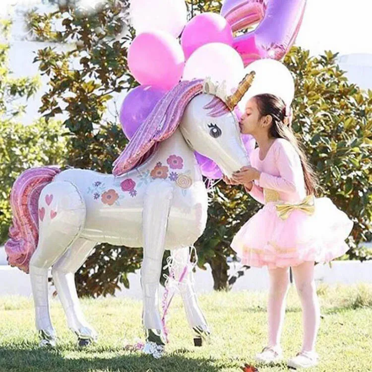 Large Tall Unicorn Party Decorations 3D Animal Foil Balloon Baby Shower Girls Happy Birthday Kids Room Supplies Latex Balloon
Large Tall Unicorn Party Decorations 3D Animal Foil Balloon Baby Shower Girls Happy Birthday Kids Room Supplies Latex Balloon