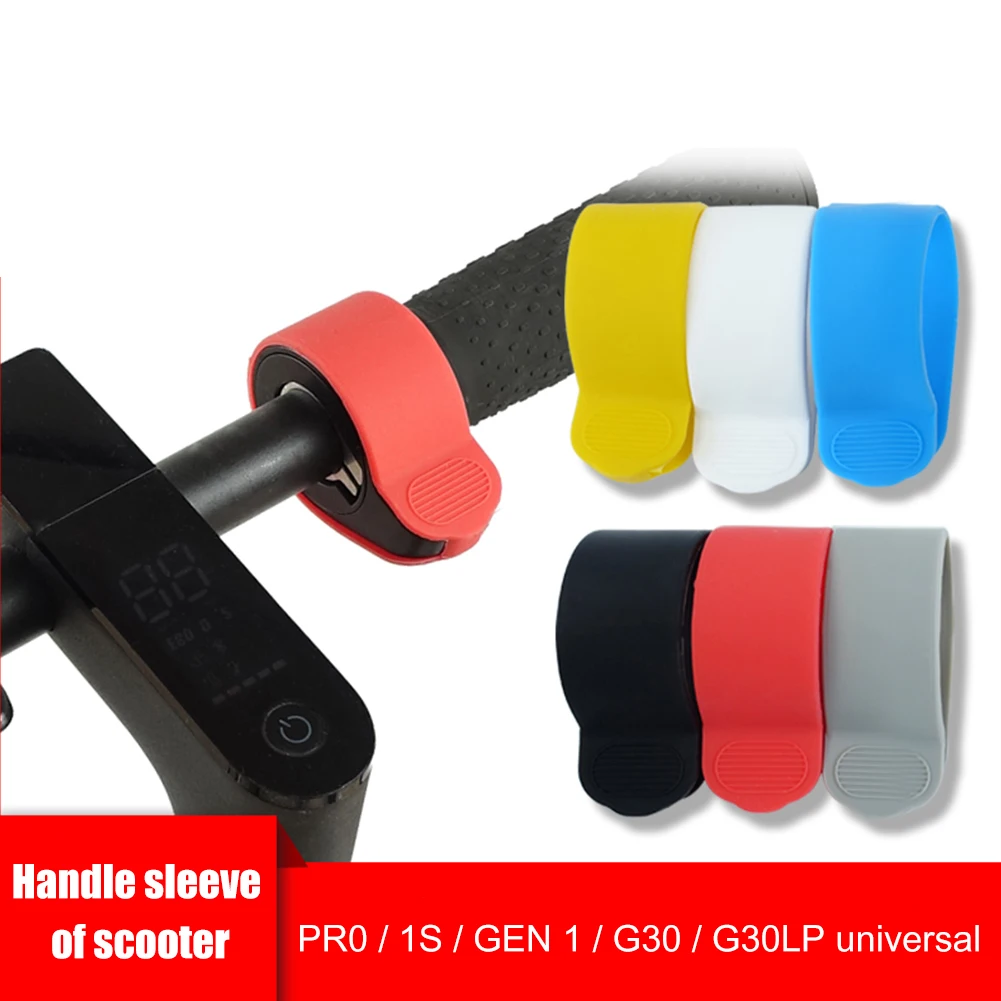 Electric Scooter Handlebar Finger Dial Cover Silicone Sleeve Case for Xiaomi M365/1s/PRO/MAX G30 
Electric Scooter Handlebar Finger Dial Cover Silicone Sleeve Case for Xiaomi M365/1s/PRO/MAX G30