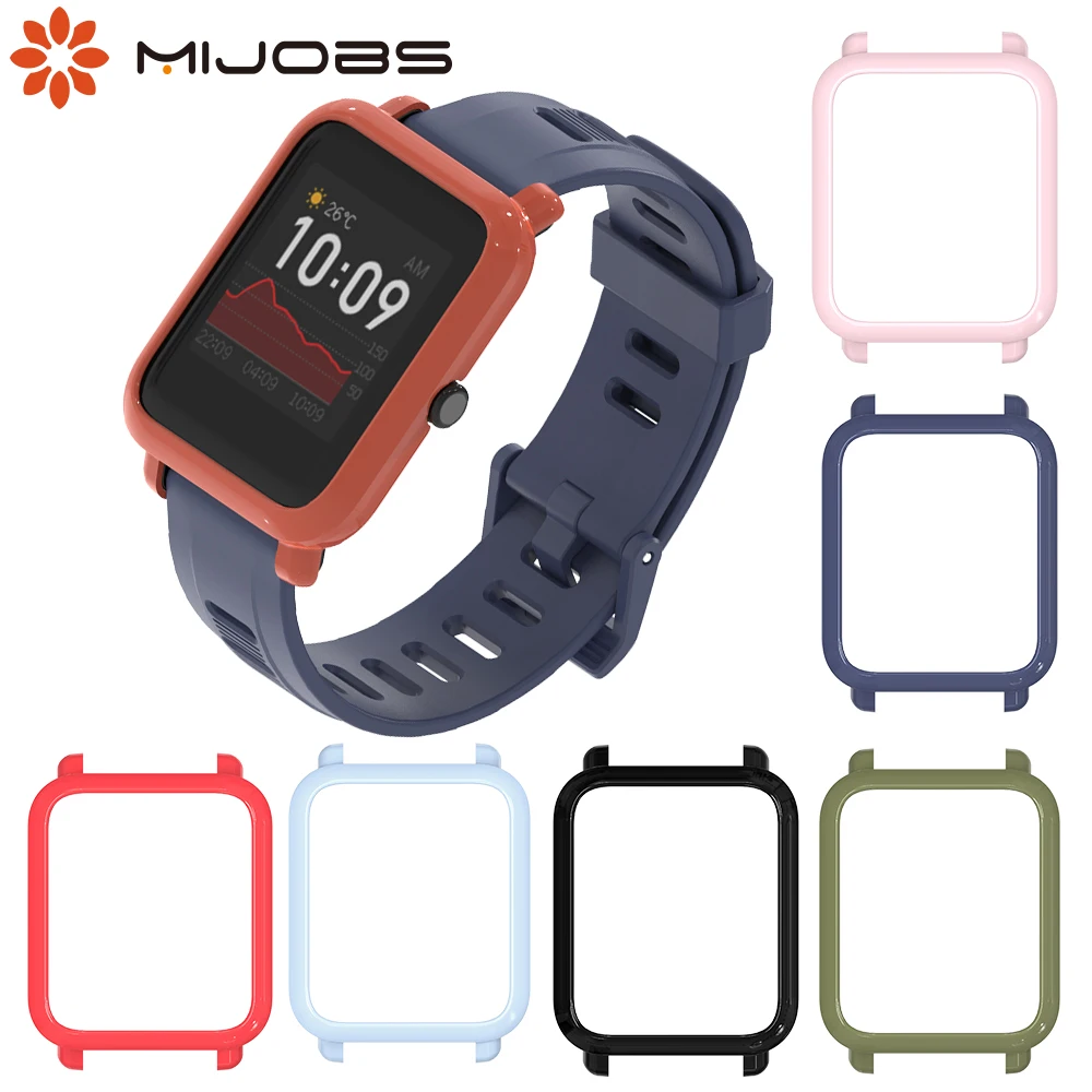 Защитный чехол для часов Xiaomi Huami Amazfit Bip 1S пластиковый защитный из ТПУ рамка