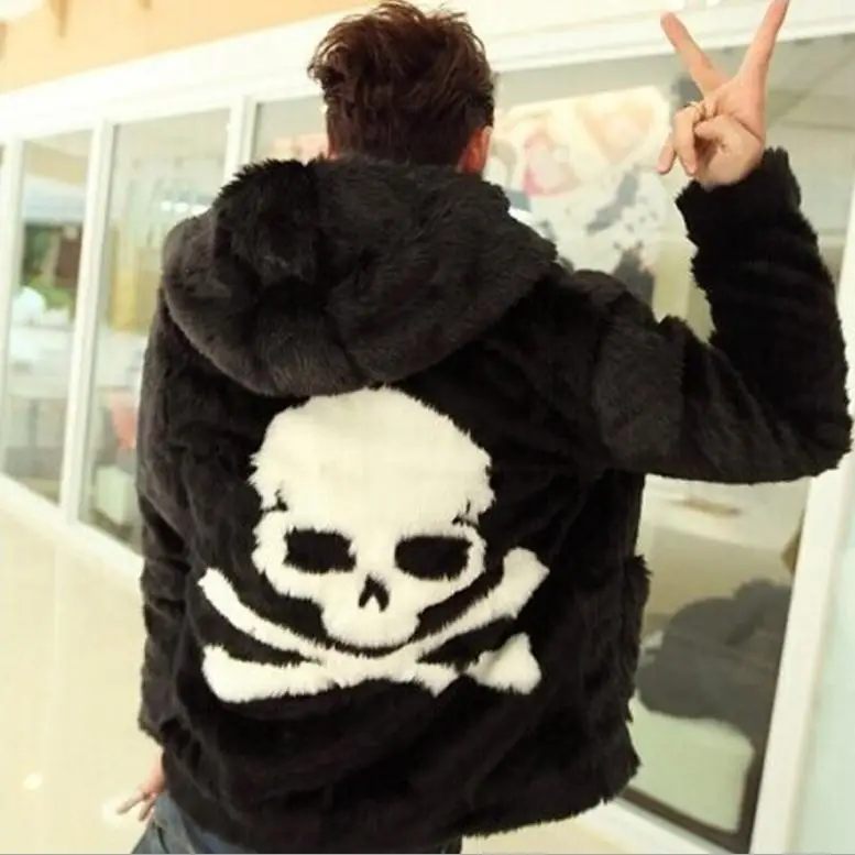 S/4Xl Men'S Hooded Faux Fur Jackets Casual Skull Printing Fashion Winter Autumn Leather Grass Overcoats Plus Size Coats J3235
S/4Xl Men'S Hooded Faux Fur Jackets Casual Skull Printing Fashion Winter Autumn Leather Grass Overcoats Plus Size Coats J3235