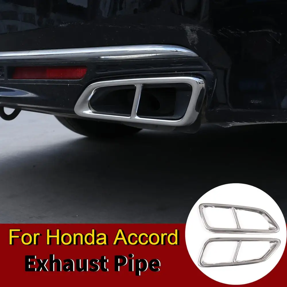 Car Accessories For Honda Accord 2014-2017 Stainless steel Car Rear Exhaust Tail Pipe Cover Trim Muffler 4 holes Car styling
Car Accessories For Honda Accord 2014-2017 Stainless steel Car Rear Exhaust Tail Pipe Cover Trim Muffler 4 holes Car styling