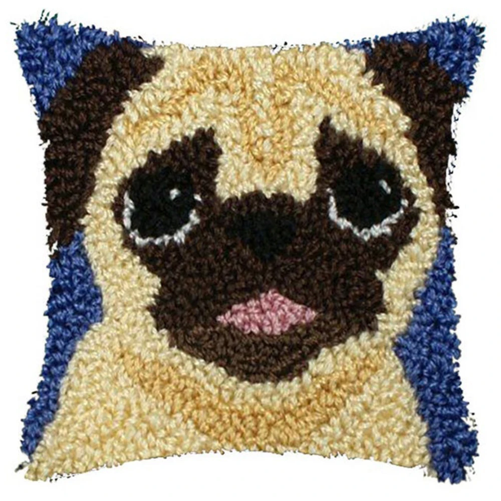 Latch hook kit Pillow embroidery do it yourself Embroidery carpet with Pre-Printed PatternAnimal pillow Home decoration
Latch hook kit Pillow embroidery do it yourself Embroidery carpet with Pre-Printed PatternAnimal pillow Home decoration