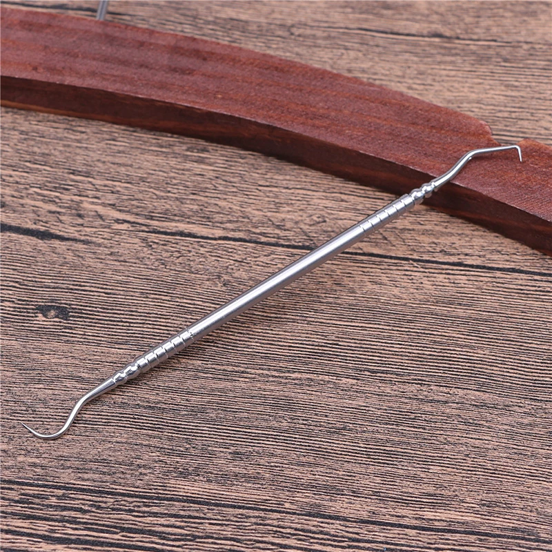 1pcs Double Ends Dentist Teeth Clean Hygiene Explorer Probe Hook Pick Stainless Steel Dental Tool Products
1pcs Double Ends Dentist Teeth Clean Hygiene Explorer Probe Hook Pick Stainless Steel Dental Tool Products