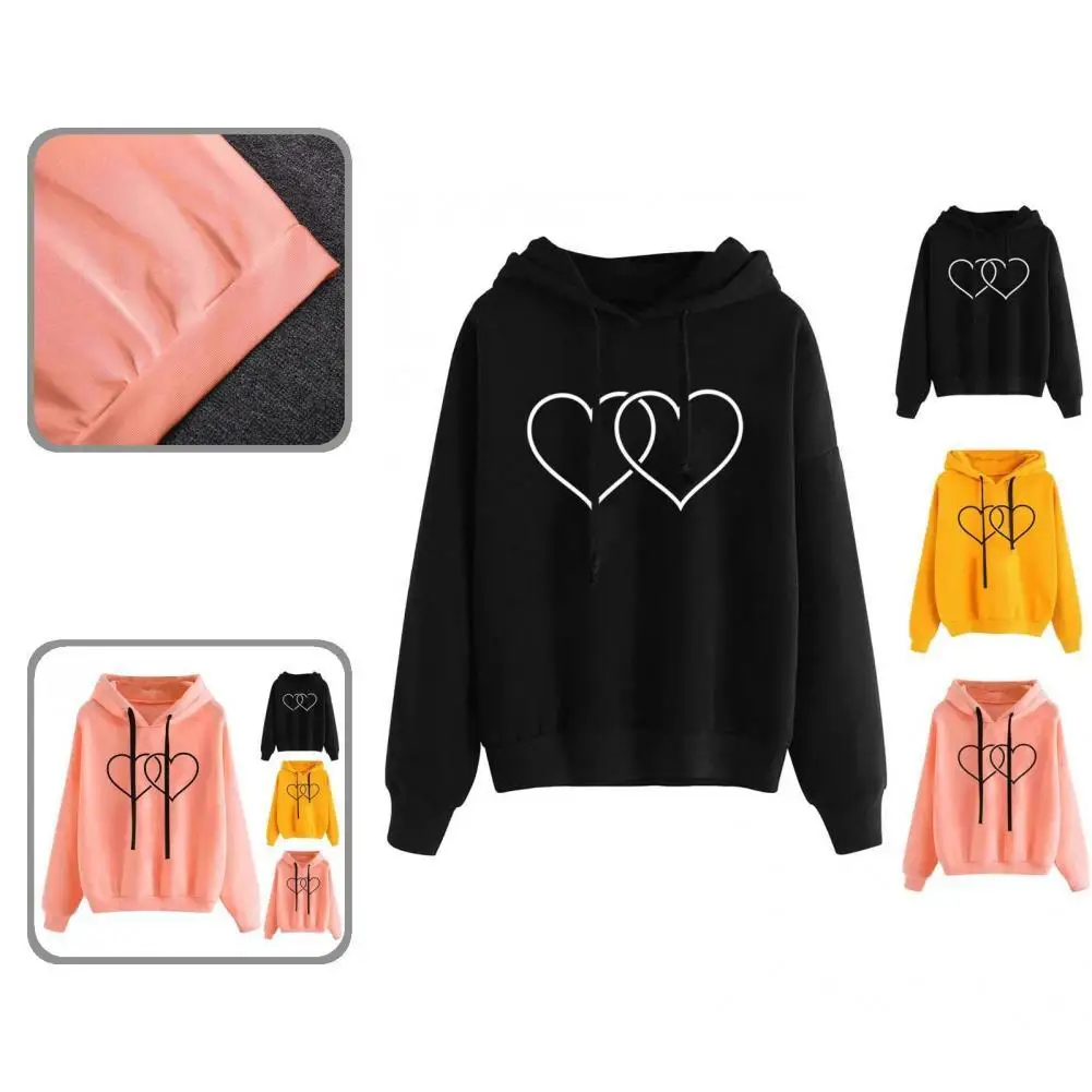 Stylish Double Heart Printed Women Hoodie Women Sweatshirt Skin-friendly Long Sleeve
Stylish Double Heart Printed Women Hoodie Women Sweatshirt Skin-friendly Long Sleeve