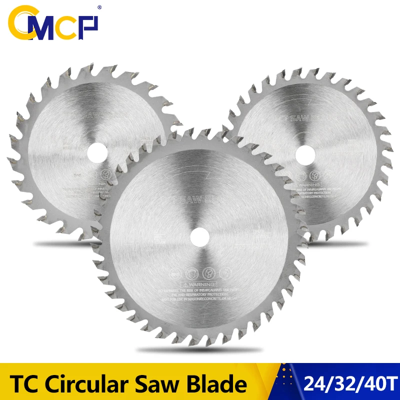 CMCP 89/115mm Circular Saw Blade 24T/32T/40T Carbide Tipped Saw Blade For Angle Grinder TCT Saw Blade Wood Cutting Disc
CMCP 89/115mm Circular Saw Blade 24T/32T/40T Carbide Tipped Saw Blade For Angle Grinder TCT Saw Blade Wood Cutting Disc