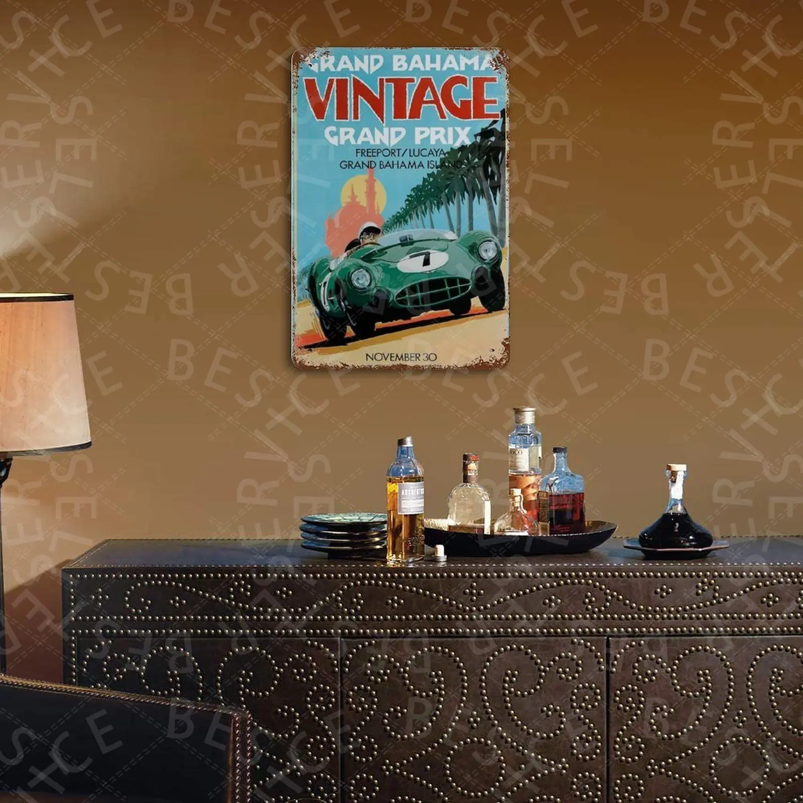 1987 Grand Bahama Vintage Grand Prix Race Tin Sign Plaque Metal painting Vintage Wall Decor Bar Pub Man Cave Metal Sign 20x30cm / 30*40cm
1987 Grand Bahama Vintage Grand Prix Race Tin Sign Plaque Metal painting Vintage Wall Decor Bar Pub Man Cave Metal Sign 20x30cm / 30*40cm