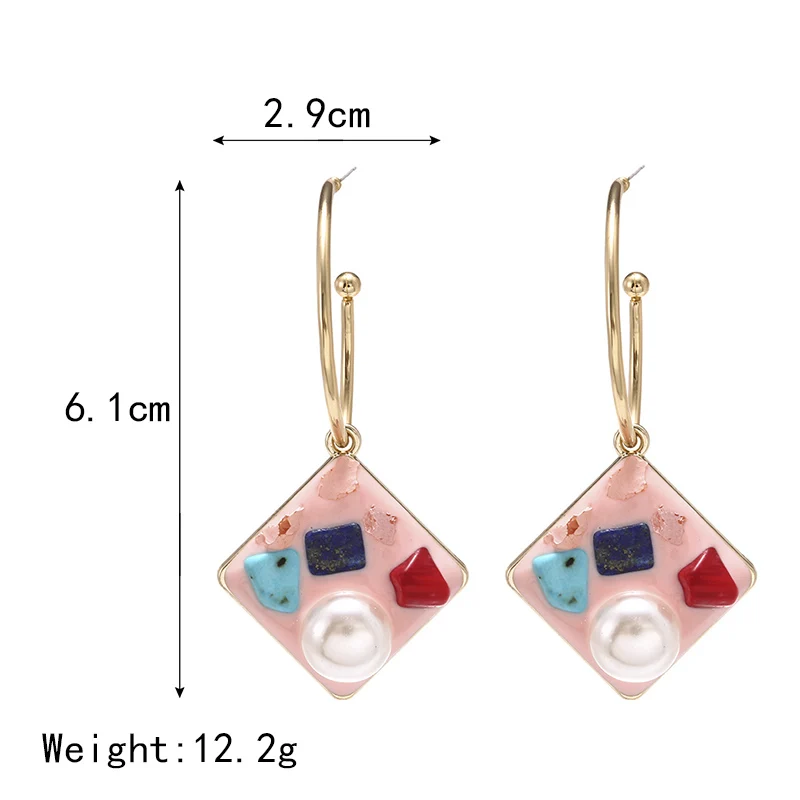 2019 New Design Shell Earrings Round Metal Women's Earrings Fashion Jewelry Charm Flower Geometric Big Earrings For Best Friend
2019 New Design Shell Earrings Round Metal Women's Earrings Fashion Jewelry Charm Flower Geometric Big Earrings For Best Friend