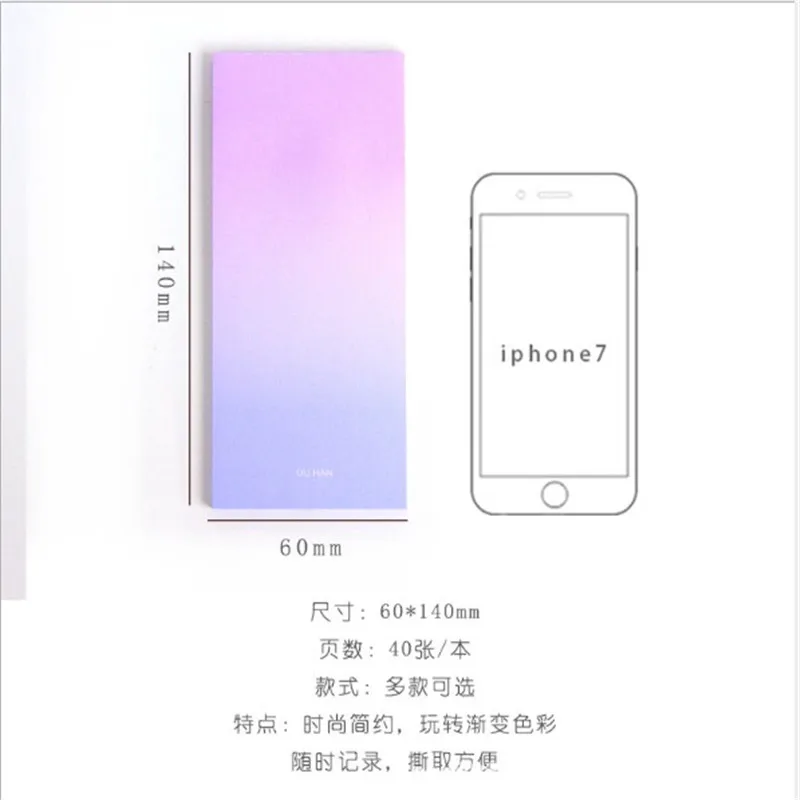 4pcs Gradient Color Tearable Note Creative Memo Small Fresh Cute Notepad Office School Supplies Student Planner Notes Book
4pcs Gradient Color Tearable Note Creative Memo Small Fresh Cute Notepad Office School Supplies Student Planner Notes Book