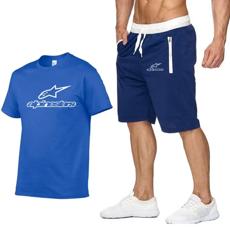 Fashion Alpinestars t-shirt Shorts Set Men Summer 2pc Tracksuit+Shorts Sets Beach Mens Casual Tee Shirts Set Sportswears S-XXL
Fashion Alpinestars t-shirt Shorts Set Men Summer 2pc Tracksuit+Shorts Sets Beach Mens Casual Tee Shirts Set Sportswears S-XXL
