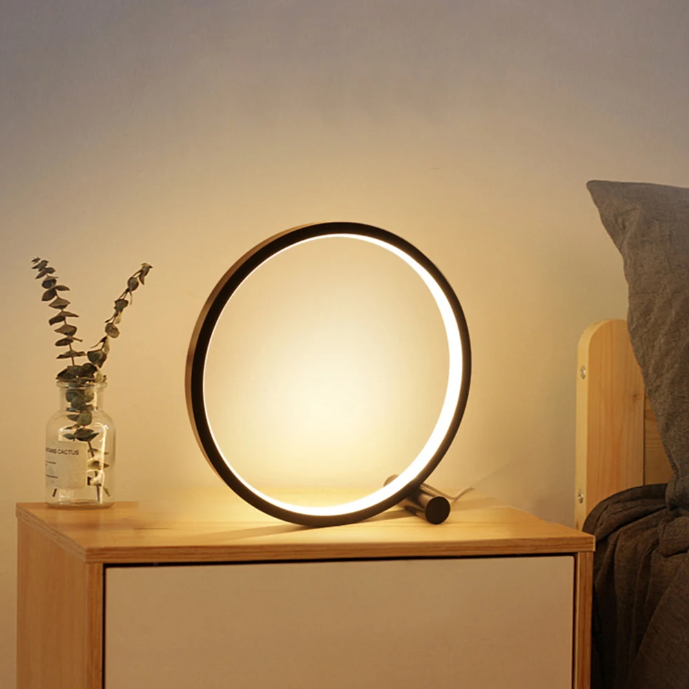 LED Bedroom Night Light USB Circular Desk Lamp Touch/Button Switch for Children's Bedside Sleeping Reading Studying Nightlight
LED Bedroom Night Light USB Circular Desk Lamp Touch/Button Switch for Children's Bedside Sleeping Reading Studying Nightlight