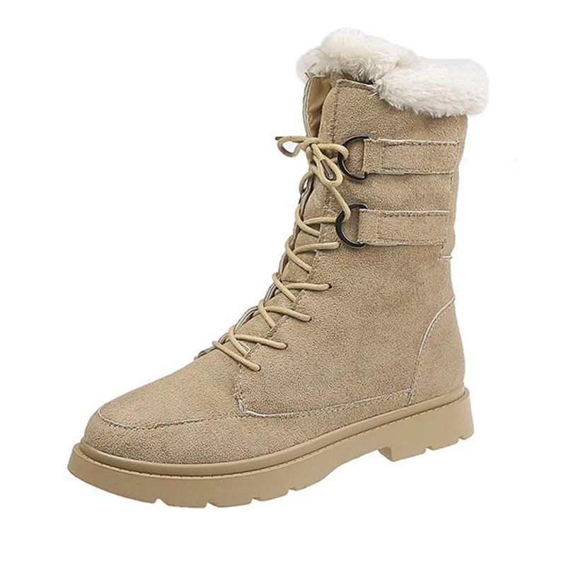 Winter Boots Women's Mid-Calf Boots High Quality Ladies Boots Fashion Boots Sexy Women's Boots Winter Warm Plush Snow Boots
Winter Boots Women's Mid-Calf Boots High Quality Ladies Boots Fashion Boots Sexy Women's Boots Winter Warm Plush Snow Boots