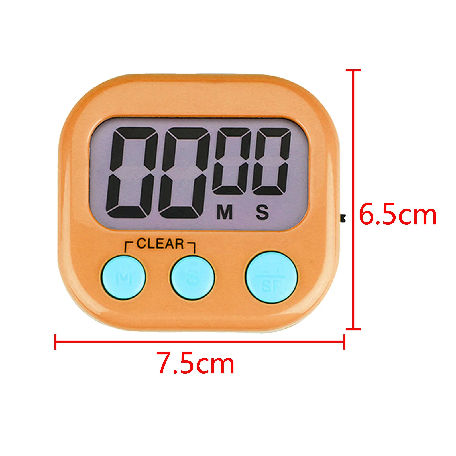 Digital Timer Big Digit/Loud Alarm/Magnetic Back Stand for Cooking Baking Deep Fry Clock Kitchen Accessory Time Counter 6 Colors
Digital Timer Big Digit/Loud Alarm/Magnetic Back Stand for Cooking Baking Deep Fry Clock Kitchen Accessory Time Counter 6 Colors