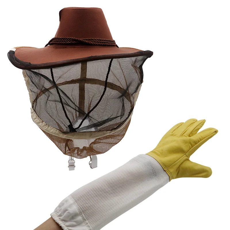 1Set Beekeeper Protection Facial Kit Beekeeping Hat Gloves Glove Veil Beekeeper Equipment Bees Tools Goatskin Canvas Long Sleeve
1Set Beekeeper Protection Facial Kit Beekeeping Hat Gloves Glove Veil Beekeeper Equipment Bees Tools Goatskin Canvas Long Sleeve