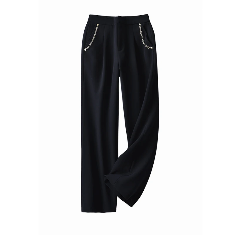 SHUCHAN Spring/Autumn Office Lady Womens Pants Solid Full Length Straight Broadcloth Womens Work Pantsnavy Green
SHUCHAN Spring/Autumn Office Lady Womens Pants Solid Full Length Straight Broadcloth Womens Work Pantsnavy Green