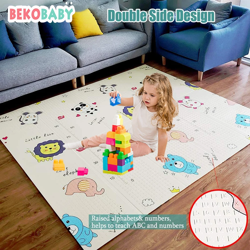 Bekobaby XPE Mat For Children Kid Carpet Foldable Cartoon Baby Play Mat Waterproof Climbing Pad Puzzle Rug For Children Baby Toy
Bekobaby XPE Mat For Children Kid Carpet Foldable Cartoon Baby Play Mat Waterproof Climbing Pad Puzzle Rug For Children Baby Toy